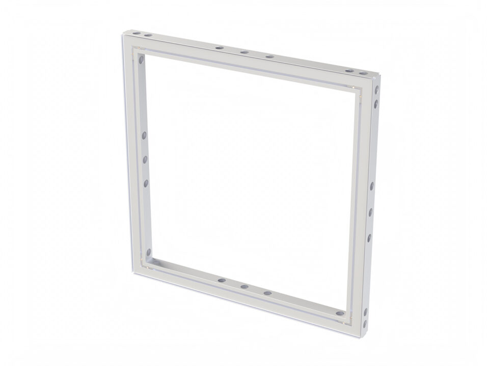 Fw60 Window Standard Frame FW60 1000x1000 mm - Fogasystem